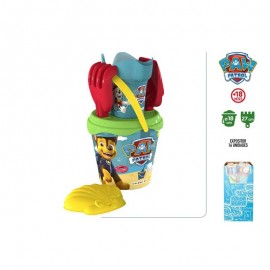 PATRULLA CANINA SET CUBO PLAYA