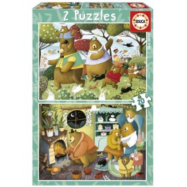 PUZZLE 2X20 PIEZAS CUENTOS...