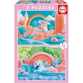 PUZZLE 2X48 PIEZAS...