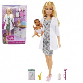 BARBIE DOCTORA CON BEBE