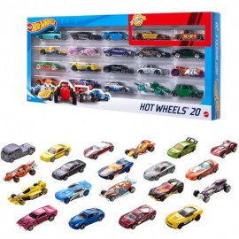 PACK 20 VEHICULOS HOT WHEELS