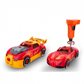 COCHE CARRERAS ROJO CON...