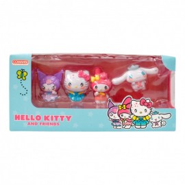 SET 4 FIGURAS HELLO KITTY &...
