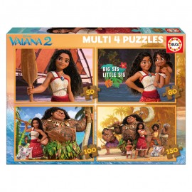 MULTI PUZZLES VAIANA 2...