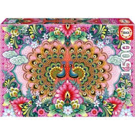 PUZZLE 1500 PZ PAVOS REALES...