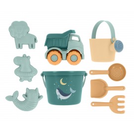 SET JUGUETES PLAYA WHALE TEAL