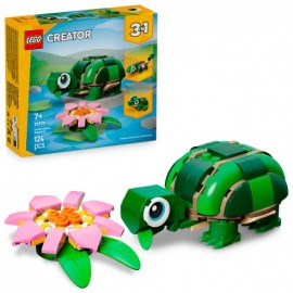 TORTUGA CON FLOR NENUFAR 31377