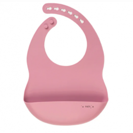 BABERO SILICONA ROSA