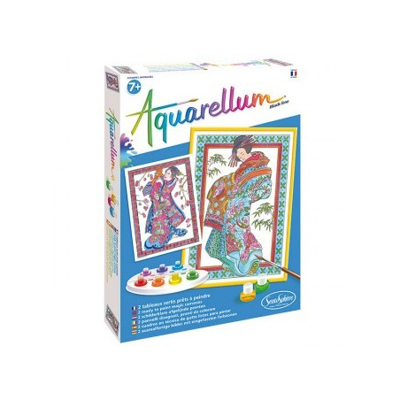 AQUARELLUM BLACK LINE ESTAMPADOS JAPONESES