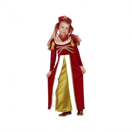 DISFRAZ PRINCESA REAL 5-6 AÑOS