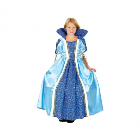 DISFRAZ PRINCESA AZUL 5-6 AÑOS