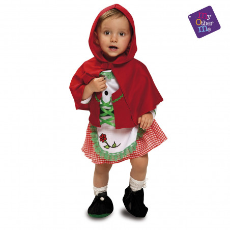 DISFRAZ BEBE CAPERUCITA 0-6 AÑOS