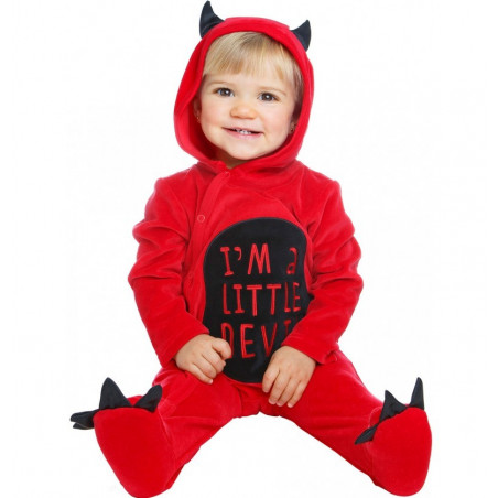 DISFRAZ DIABLILLO BEBE COTTON 0-6 MESES