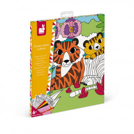 LÁMINAS DE TERCIOPELO PARA COLOREAR