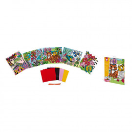 LÁMINAS DE TERCIOPELO PARA COLOREAR