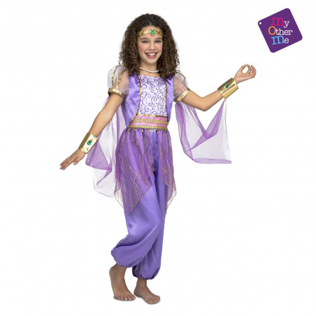 DISFRAZ PRINCESA ARABE MORADA 3-4 AÑOS