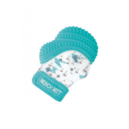 MANOPLA DE DENTICION PARA BEBE TURQUESA