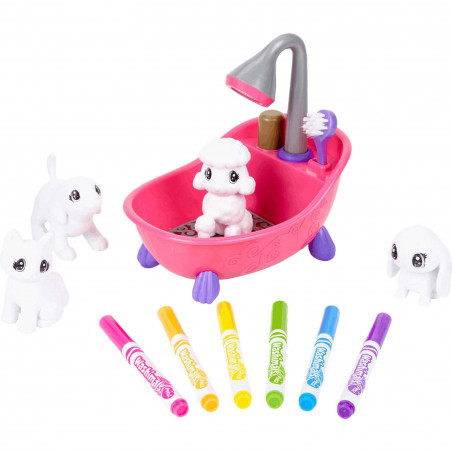 WASHIMALS BAÑERA Y CUATRO MASCOTAS