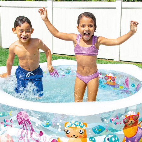 PISCINA HINCHABLE ACUARIO 191X178X61