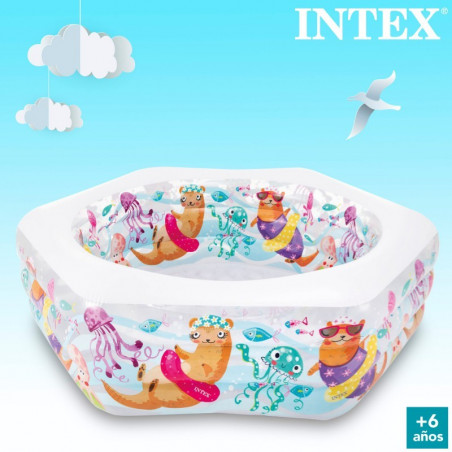 PISCINA HINCHABLE ACUARIO 191X178X61