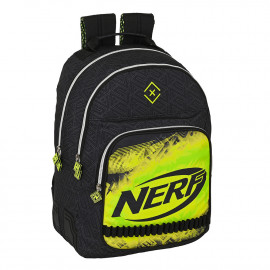 MOCHILA DOBLE NERF NEON