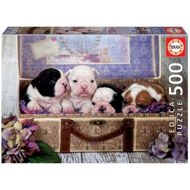 PUZZLE 500 PIEZAS CACHORROS