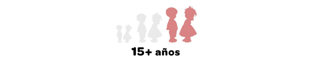 15+ años